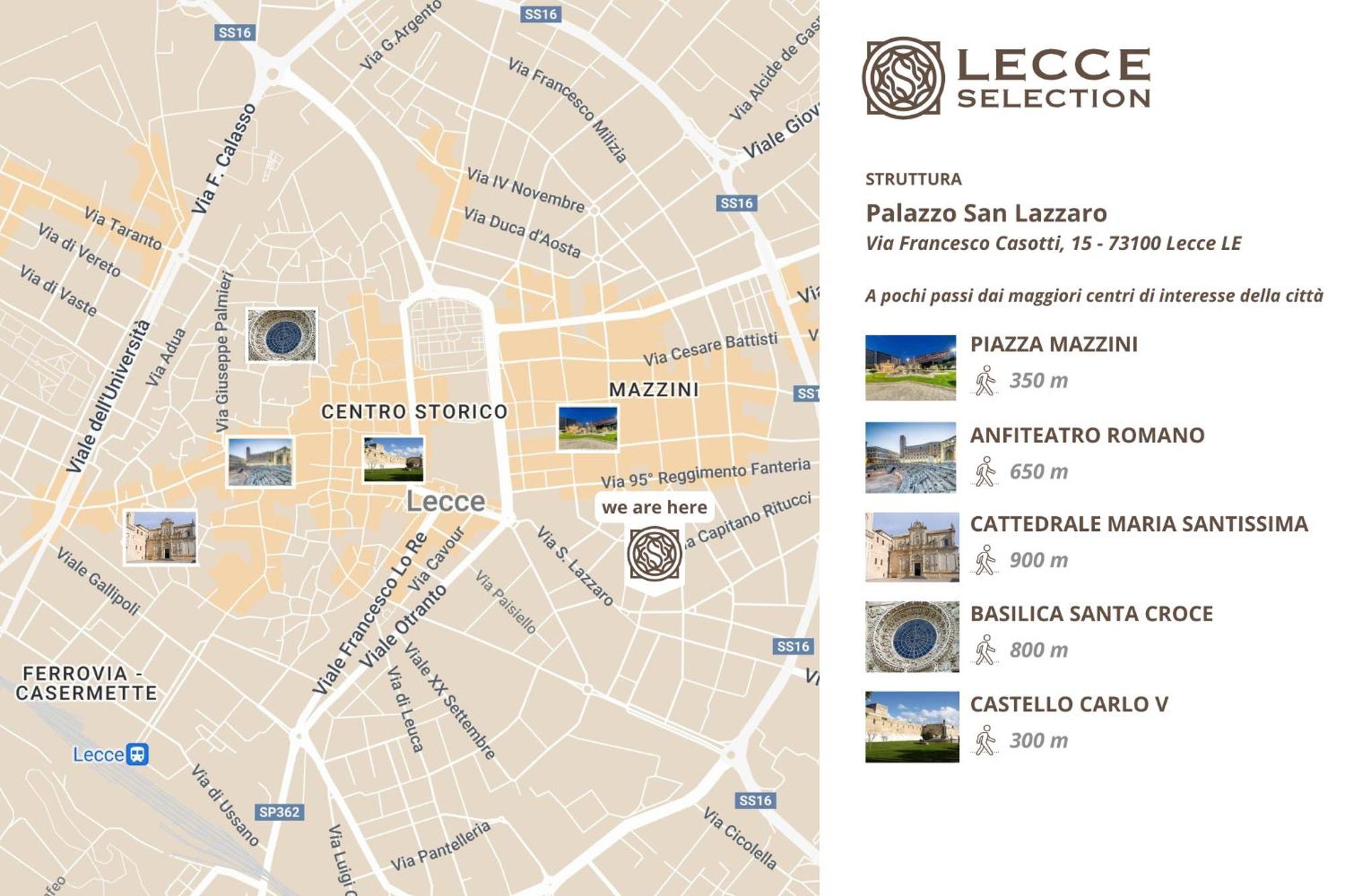 Palazzo San Lazzaro - Lecce Selection Jacuzzi Rooms & Suites Exterior foto